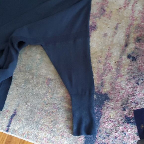 French Connection Tunic Turtleneck Sweater in Deep Teal Size 2XL - Picture 9 of 12